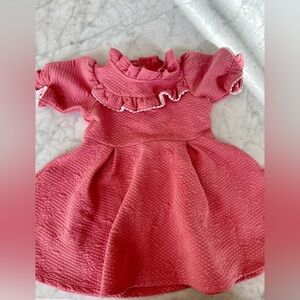 Janie and Jack Pink Ruffle Dress